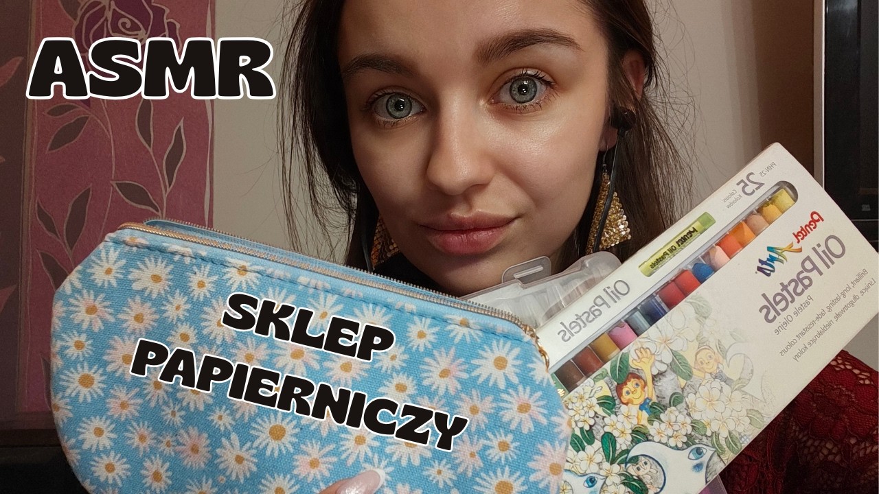ASMR - sklep papierniczy (roleplay, po polsku)