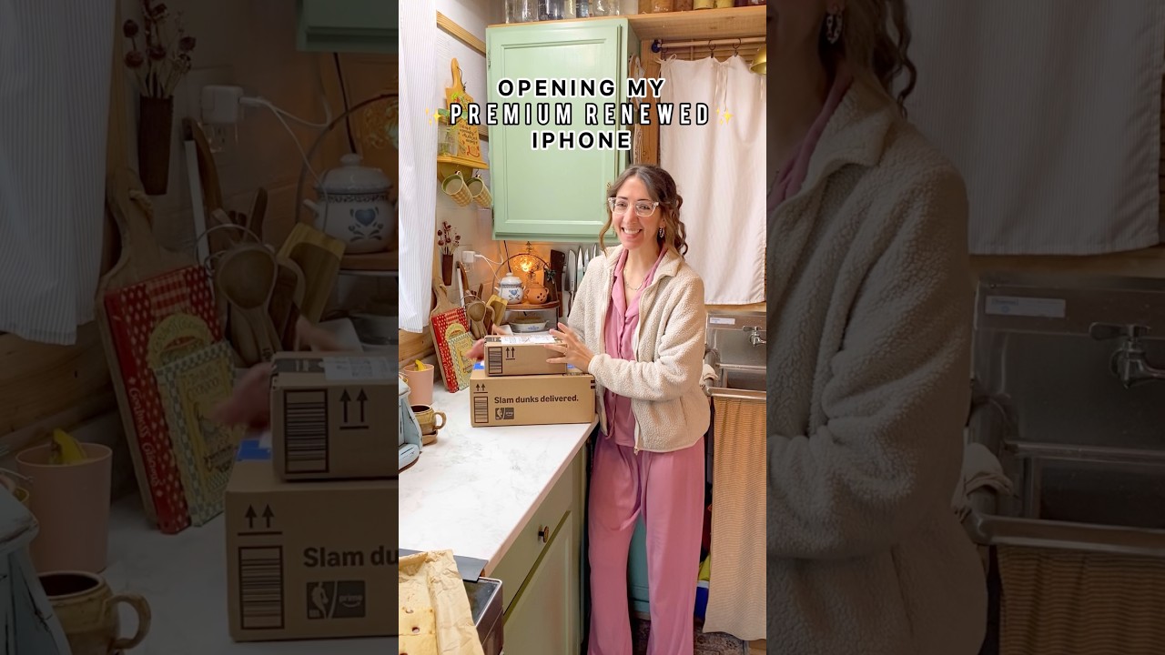 Наконец-то я получила свой «НОВЫЙ» телефон! 