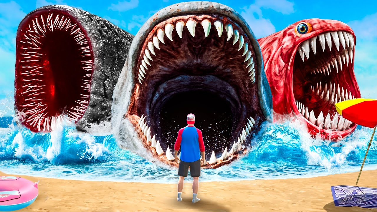 Ich JAGE alle SEE MONSTER in GTA 5!