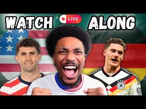 USMNT 🇺🇸 1-2 GERMANY 🇩🇪 Watch Along! (Last Game Before World Cup‼️)