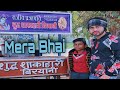 Mera chhota bhai  street food   special briyani  akki saini vlogs 