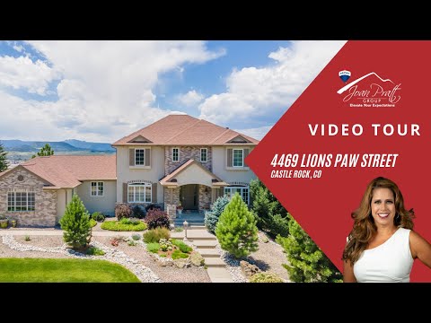 4469 Lions Paw Street, Castle Rock, CO home video tour