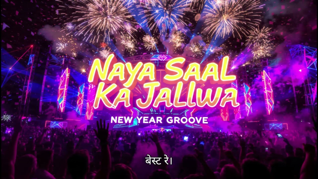 Naya Saal Ka Jalwa (New Year Groove) | EDM Party Song 2026 | Hindi-English New Year Anthem | Sanjit