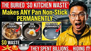 This $0 Kitchen Waste Makes ANY Pan Non-Stick Permanently. They Spent Billions Hiding It.