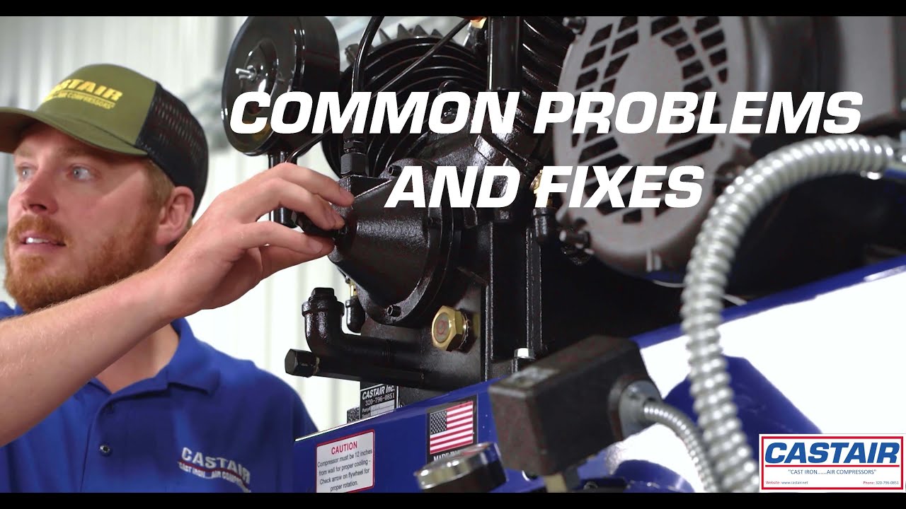 Common Air Compressor Problems & Fixes | Castair Troubleshooting Guide