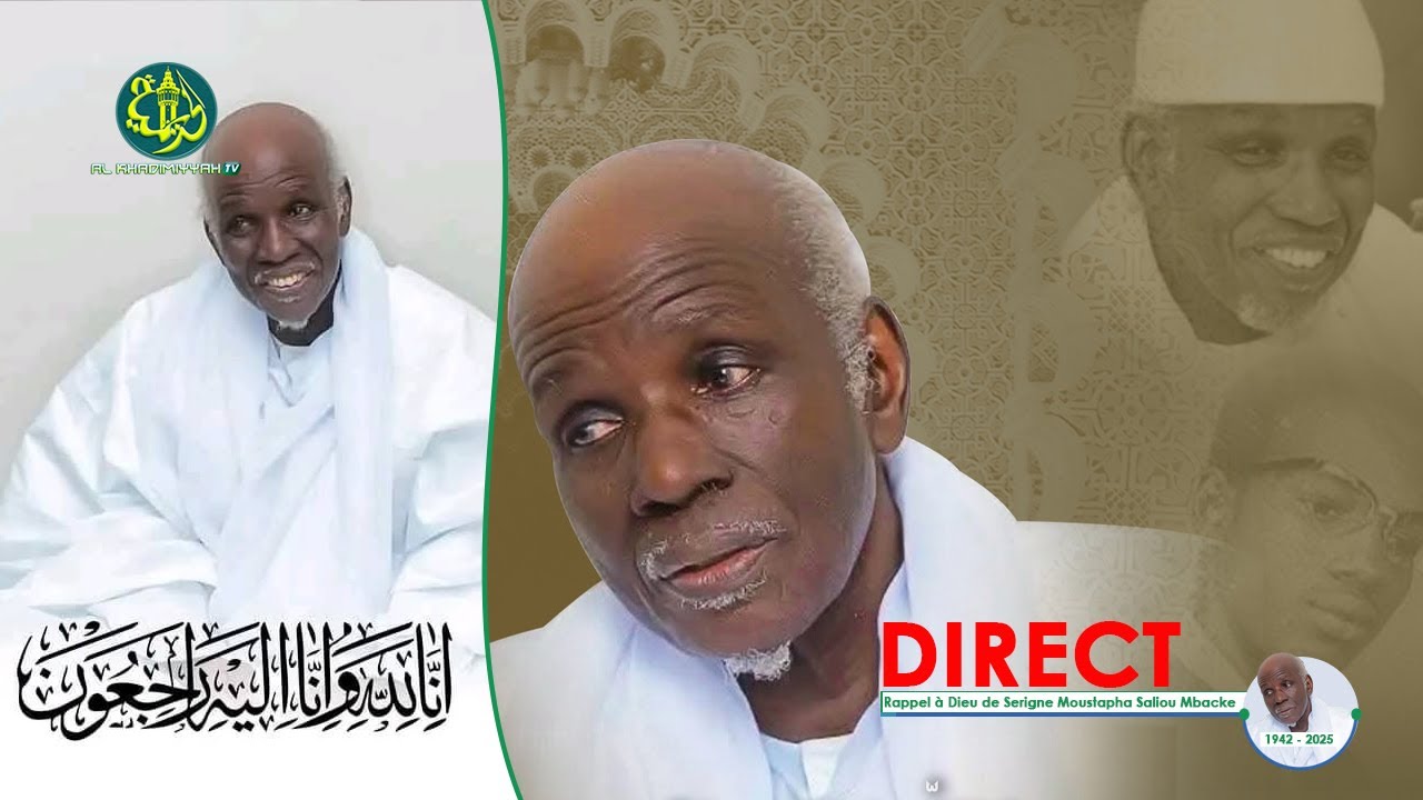 🔴LIVE | Cérémonie du 2e Jour du Rappel à Dieu de Serigne Moustapha Saliou Mbacke à Touba