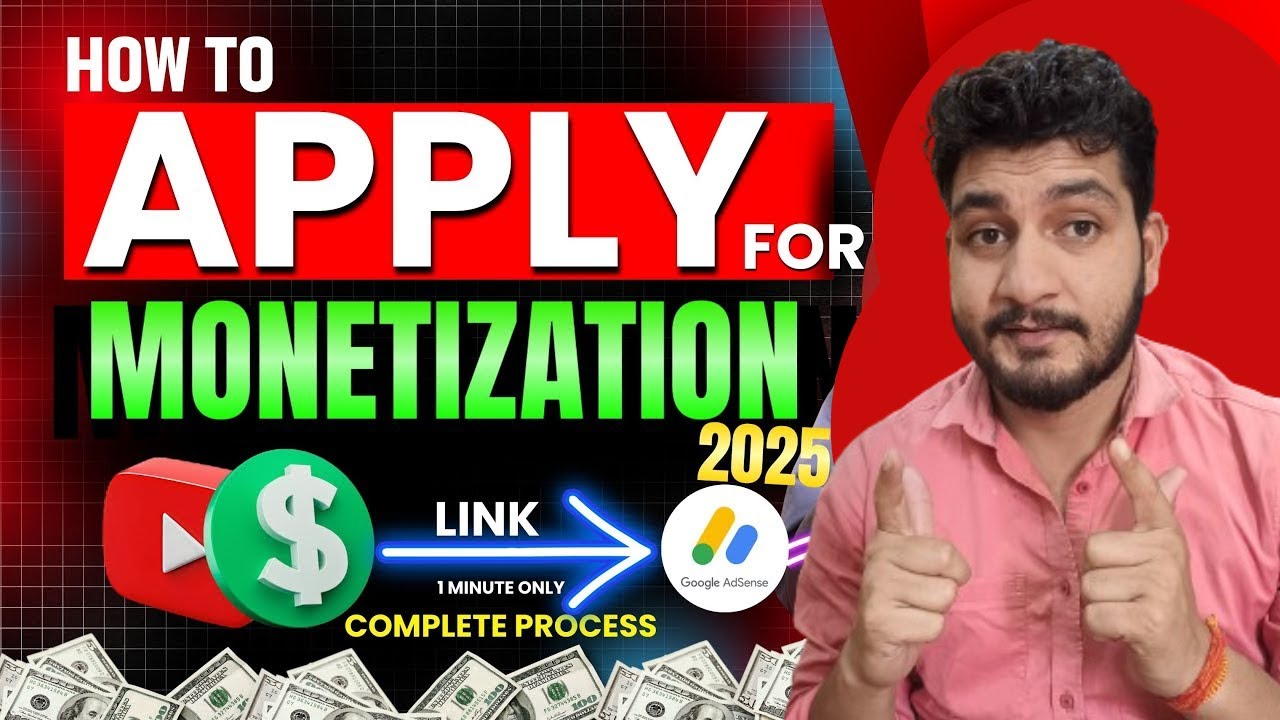 How to Apply For Monetization💲 in 2025 | YouTube Channel Monetize Kaise ...