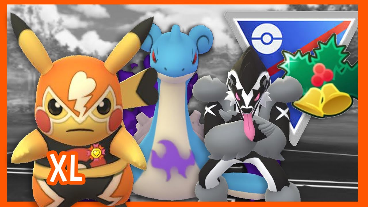 XL PIKACHU LIBRE SLAYS the GBL HOLIDAY CUP!! (Extreme SPICE WARNING) (POKéMON GO PvP)