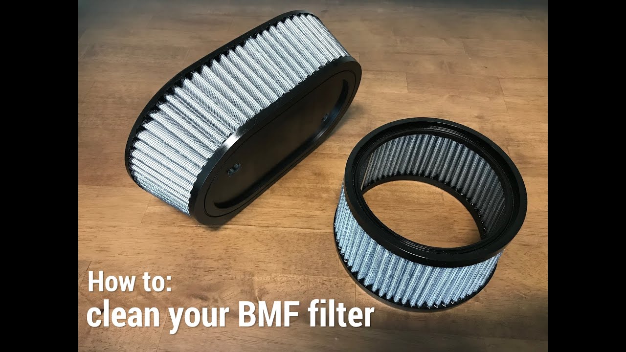 How to clean your Fuel Moto BMF air filter element YouTube