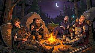 Short Tale Sounds #3 🎻 Medieval RPG Cello Harmonies | Dark Tavern Mood , Resting