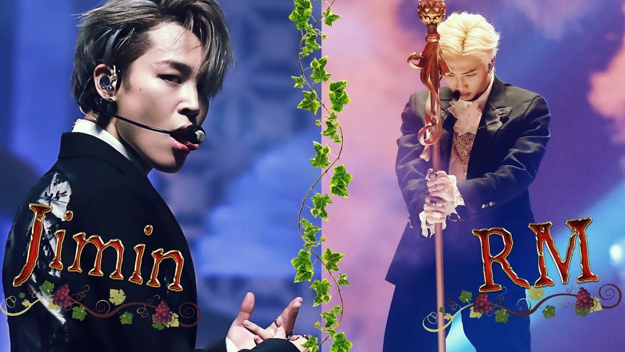 JIMIN and RM MMA 2019 Dionysus Fancam MIX - YouTube
