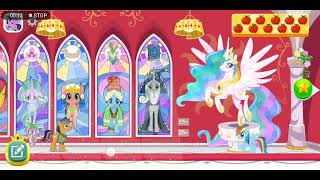 hi guys very soon I am going to upload my little pony color by magic vip version game screenshot 3