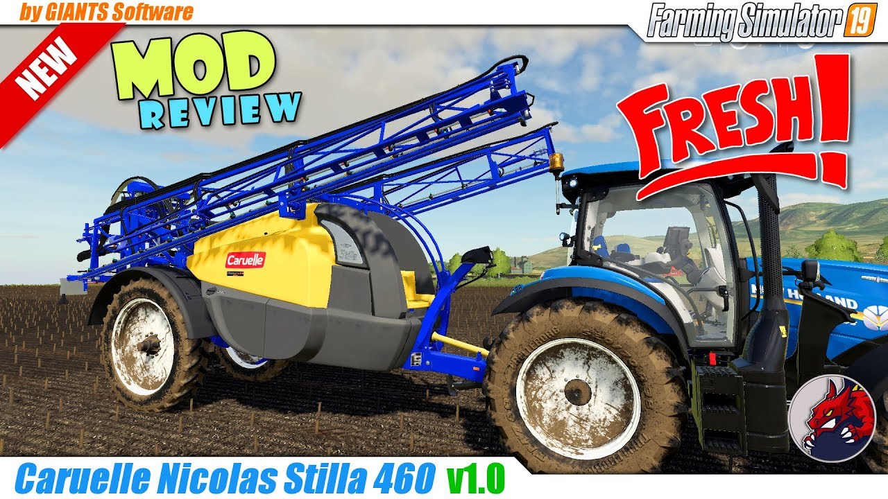 FS19 | "Caruelle Nicolas Stilla 460" v1.0 by GIANTS Software - review