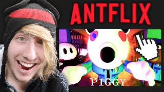 PIGGY ANTFLIX SERIES EPISODE 2 (KreekCraft Reacts)