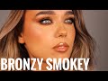 Easy Bronzy Smokey Eyes Makeup Tutorial | Claudia Neacsu