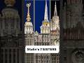 Driving in Moscow: Stalin’s 7 Sisters #travelrussia #moscowcity
