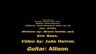 How to Play Three Six Five by Shinedown on the acoustic guitar