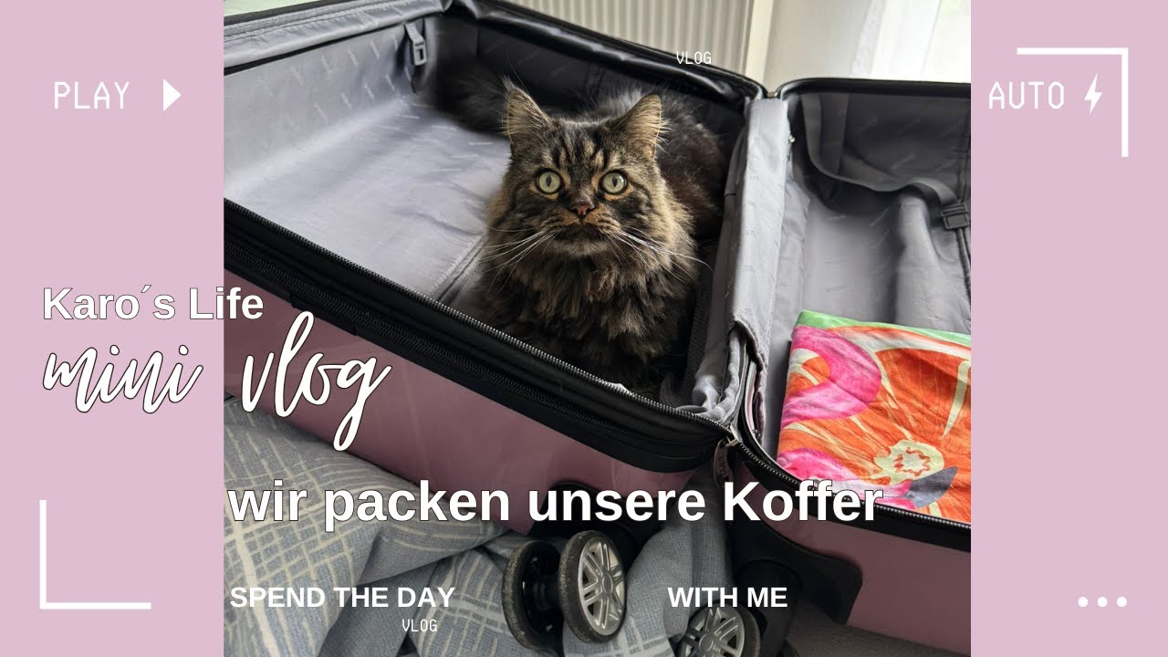 Ich bin WIEDER DA 🤗🥳 WIR PACKEN UNSERE KOFFER 😱☀️🇮🇹🧳