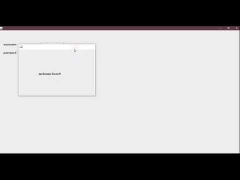 JAVA GUI  LOG IN SYSTEM  TUTORIAL  SWING WINDOWS BUILDER   WITH SOURCE CODE IN ECLIPSE IDE