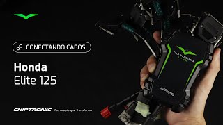 Conexão em uma Honda Elite 125 [MX-AH0401] - Conectando Cabos