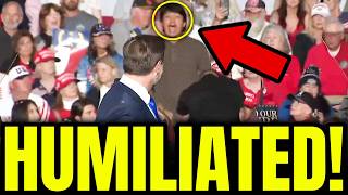 Vance HUMILIATED TO HIS FACE at DISASTER rally