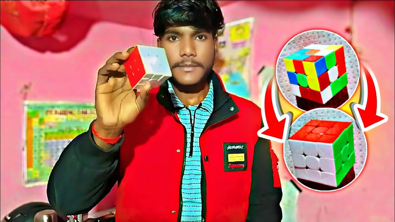 Beginner Ne Cube Solve Kar Liya 😅| Cube Solve Challenge for Beginners 