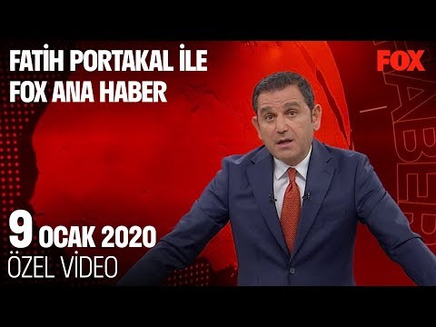 17- 25 Aralık defteri açıldı... 9 Ocak 2020 Fatih Portakal ile FOX Ana Haber