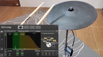 Setting up a 3-Zone Ride with an eDRUMin Interface