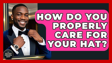How Do You Properly Care For Your Hat? - The Sharp Dressed Gent