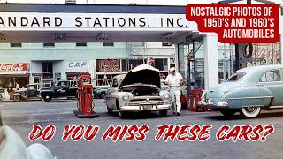 Do You Miss These Cars? Nostalgic Photos of 1950s & 1960s Cars & Trucks with Period Music