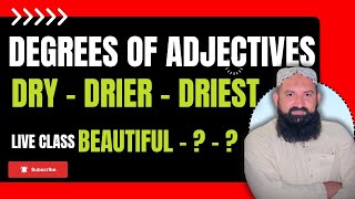 Master Degrees of Adjectives in English | One-Syllable & Multi-Syllable Adjectives Explained | Eng.