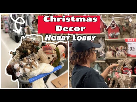 I Didn't Mean To Get This Much 🥴  | Hobby Lobby Christmas Decor