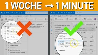 🔥 outlook ordnerstruktur: extreme zeitersparnis dank automatisierung