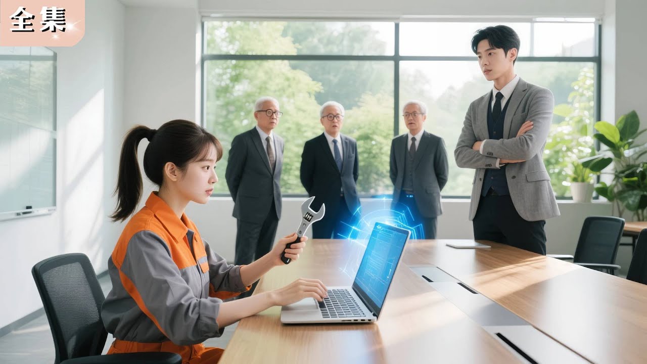 百名天才束手無策的世紀難題，竟被一名修電器的女孩秒解！全場震驚，連首席科學家都當場拜服！#逆襲 #爽劇 #天才女孩