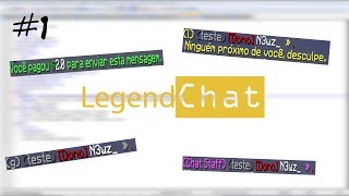 Configurando Plugins #1 - LegendChat #1 ‹ N3wz ›
