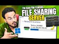 SETUP Your FILE SHARING Server on Windows in 10 MINUTES