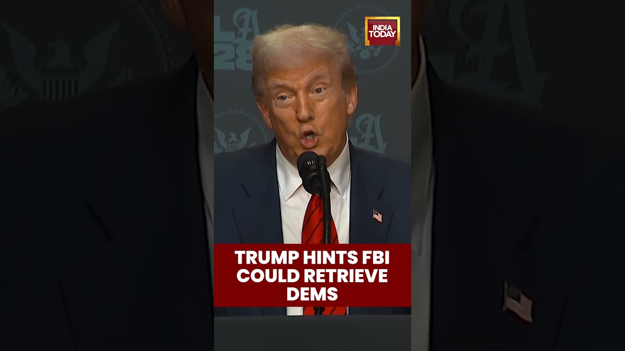Trump Suggests FBI May Have To Help Bring Back Texas Democrats News