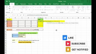 VLOOKUP with SUMPRODUCT Profile