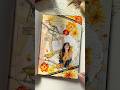 ASMR Yellow Journaling💛🧡💛Art journaling #journaling #journalwithme #scrapbooking
