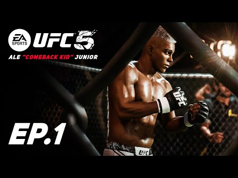 UFC 5 Carreira NOVA #1: ALE "COMEBACK KID" JUNIOR