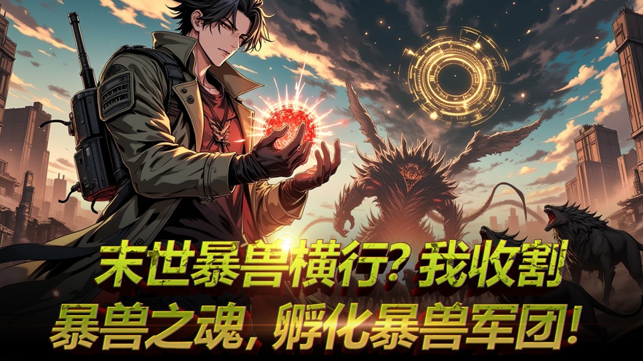 末世暴兽横行？我收割暴兽之魂，孵化暴兽军团！
