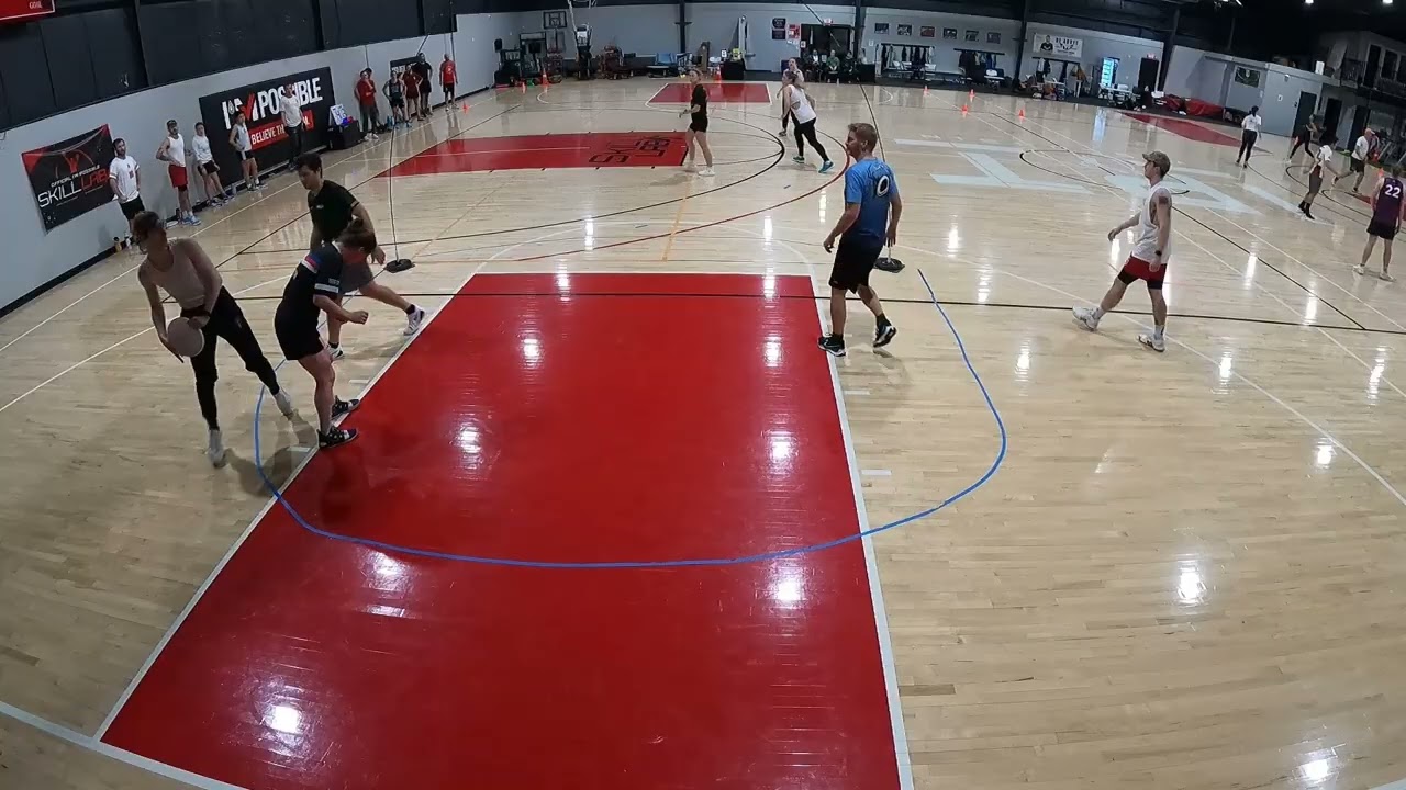 MUGA (white) vs Old Heads (dark) Mixed Team League semifinals 011326