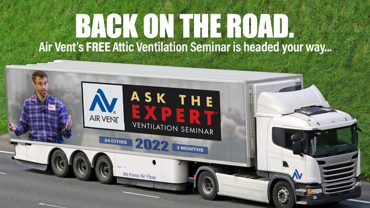 Air Vent's Ask the Expert Seminars 2022 Preview YouTube