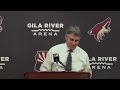 Head Coach Dave Tippett - Panthers vs Coyotes