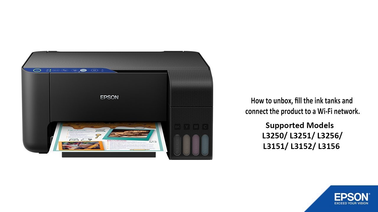 Epson XP -2200 Full Episodes Unboxing, Wireless WIFI Set Up, Scan  Procedure, Print, and Copy 