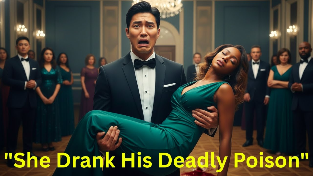 Billionaire's Wife Drinks Deadly Poison Meant for Him After He Humiliates Her at a Party