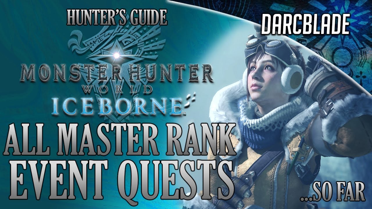 mhw event pc  New  HƯỚNG DẪN CÂU HỎI VỀ SỰ KIỆN CỦA MỌI MASTER RANK: MHW ICEBORNE