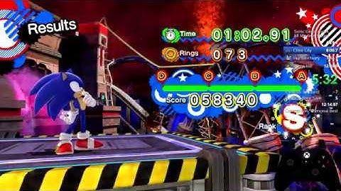 Sonic Generations - All Modern Stages Speedrun 12:35.02