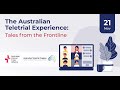 The australian teletrial experience tales from the frontline