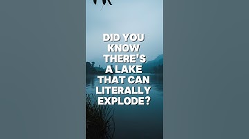 💥 The Lake That Can Explode Without Warning 😱🌊